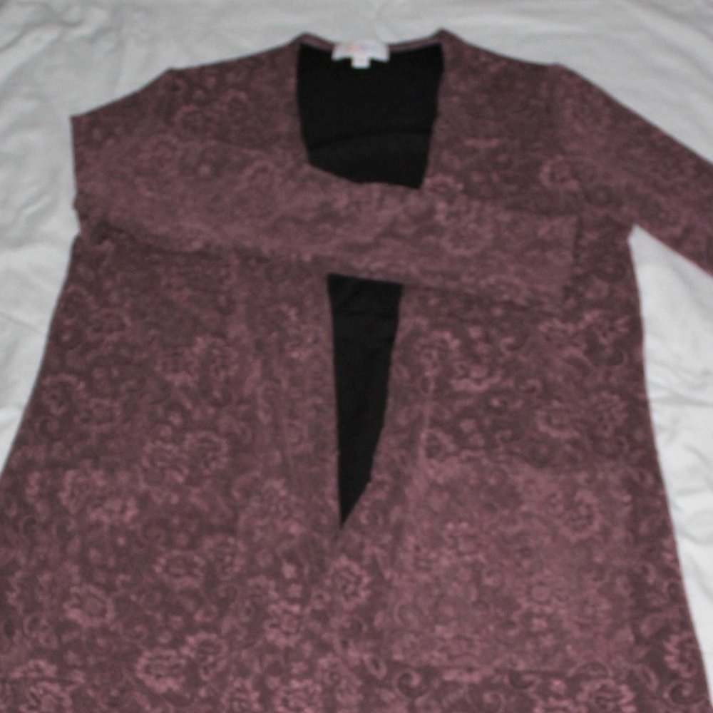 LuLaRoe Sarah Cardigan in Dusty Pink